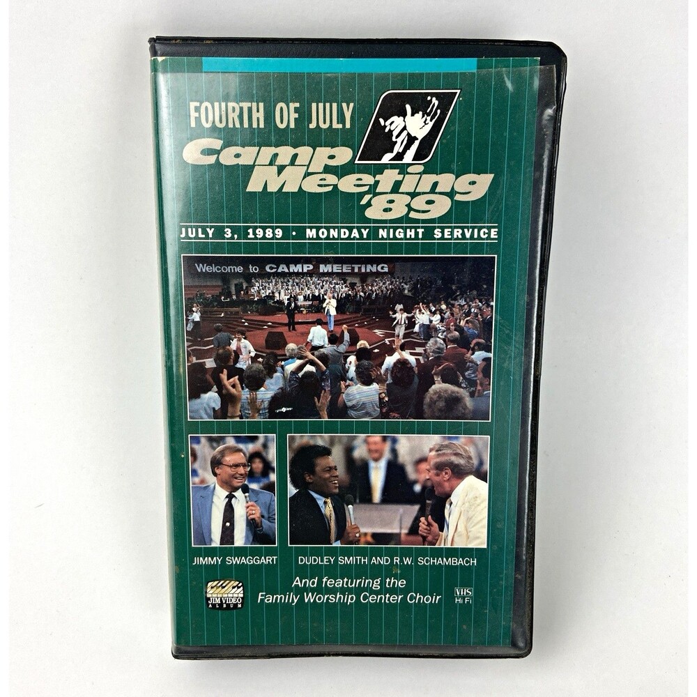 Jimmy Swaggart Fourth of July Camp Meeting '89 Monday Night Service 7/3/1989 VHS